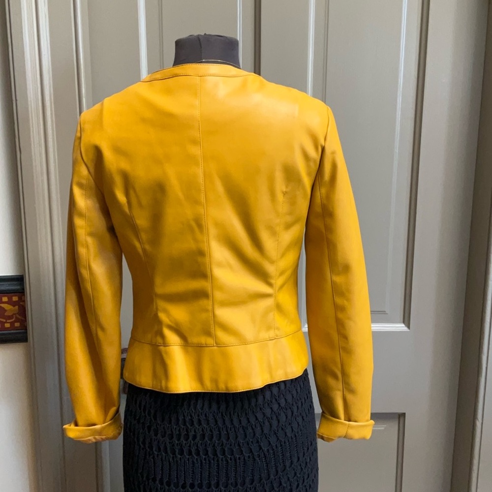 Zara pleather jacket